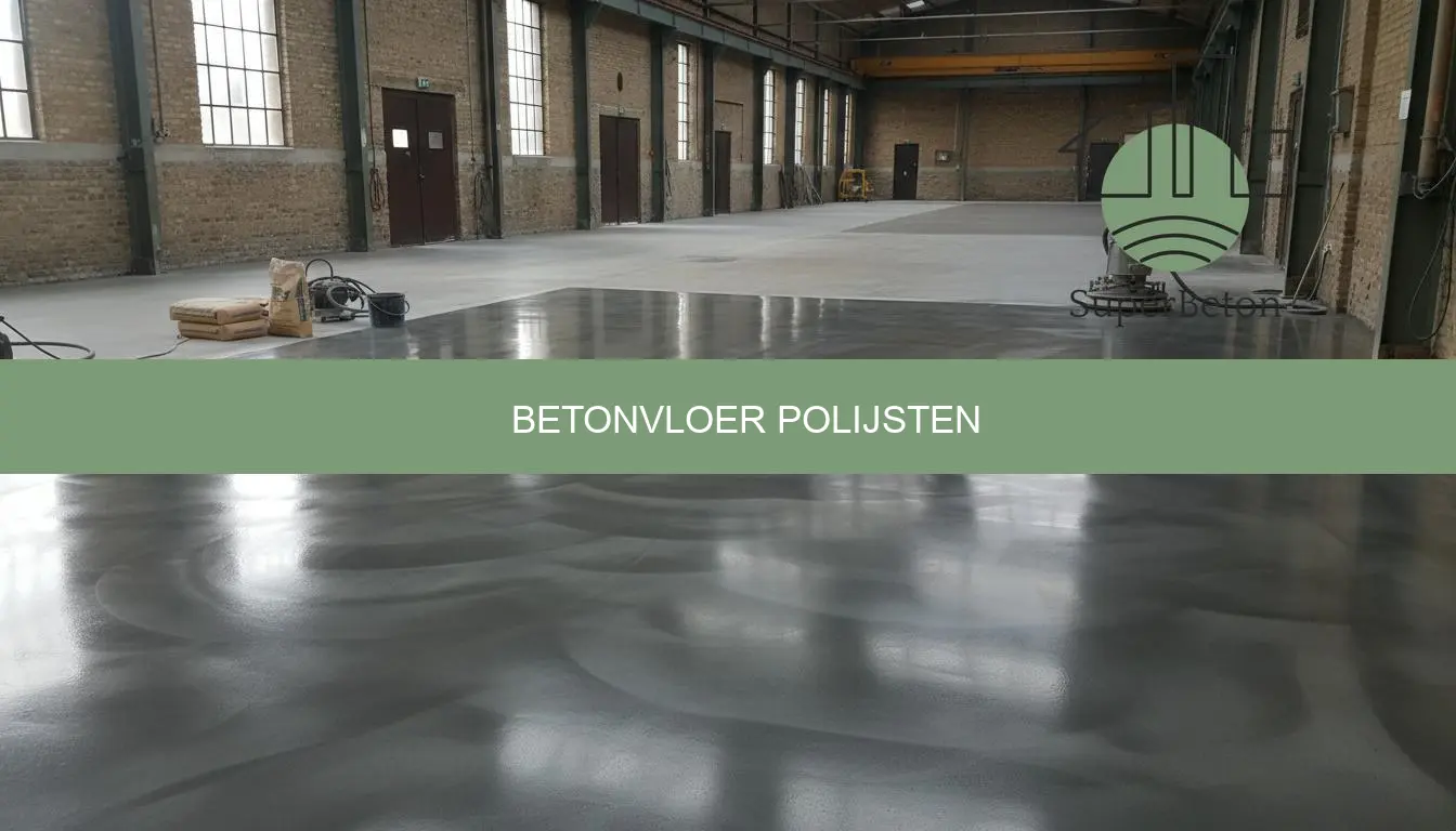 Betonvloer polijsten | Prijs & advies 2026
