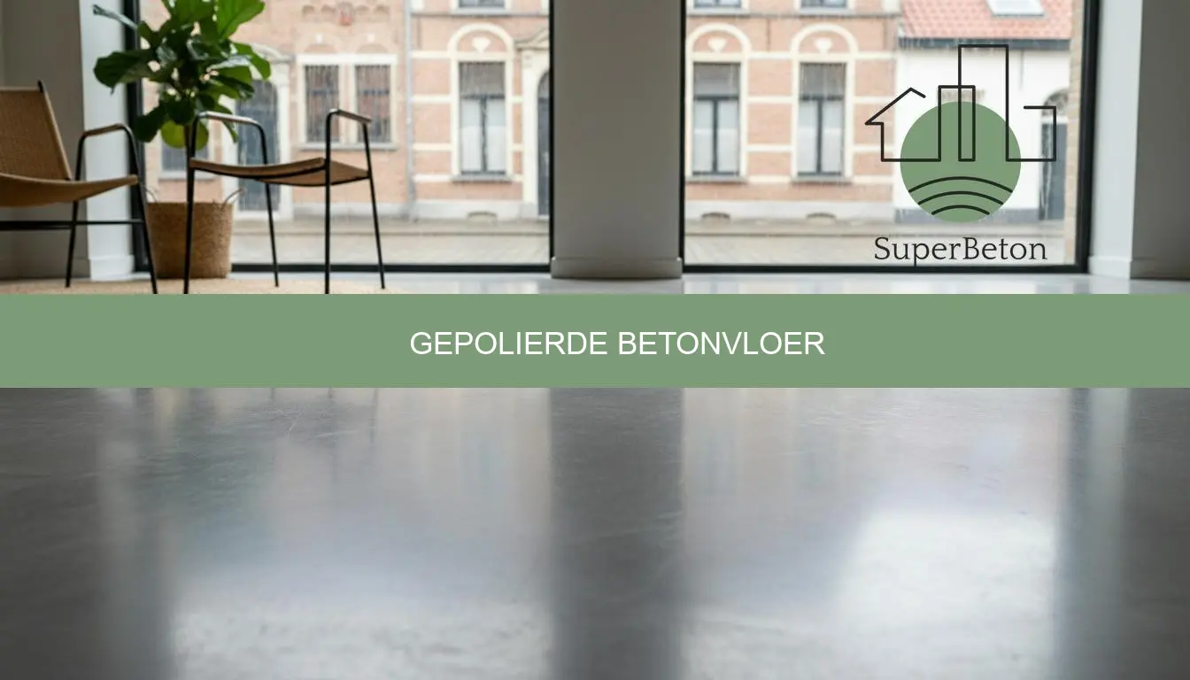 Gepolierde betonvloer prijs en advies