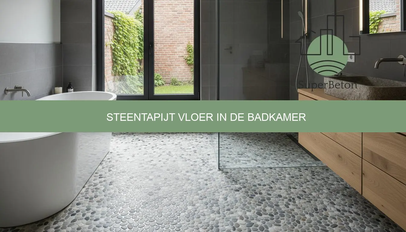 Steentapijt vloer in de badkamer prijs & advies