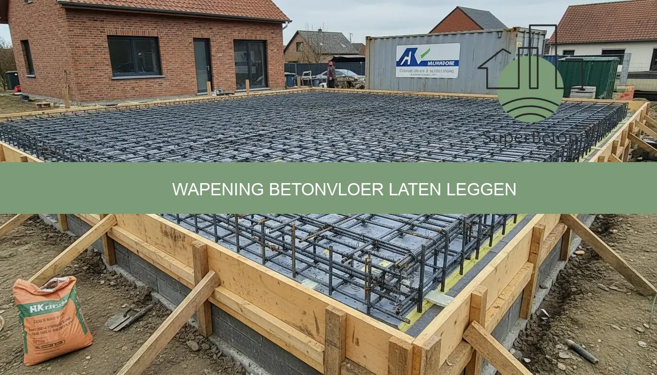 Wapening betonvloer laten leggen | Prijs & Advies